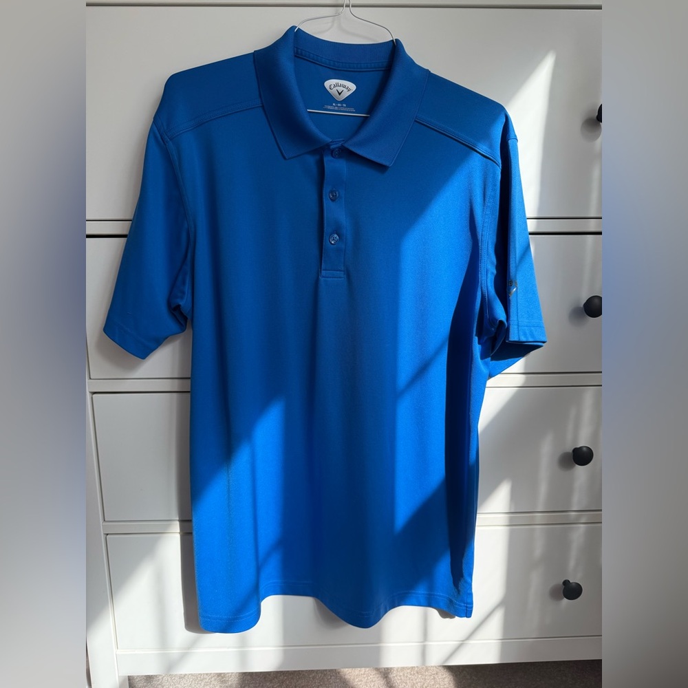 Callaway Vibrant Blue Men's Polo Shirt
